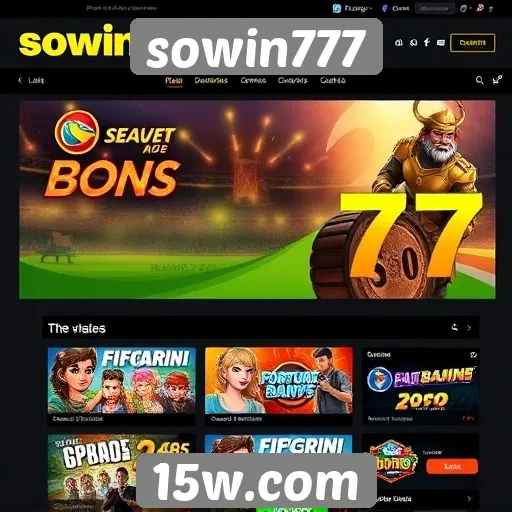 Experiência do usuário na plataforma sowin777